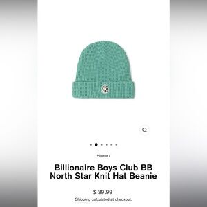 Billionaire Boys Club Beanie